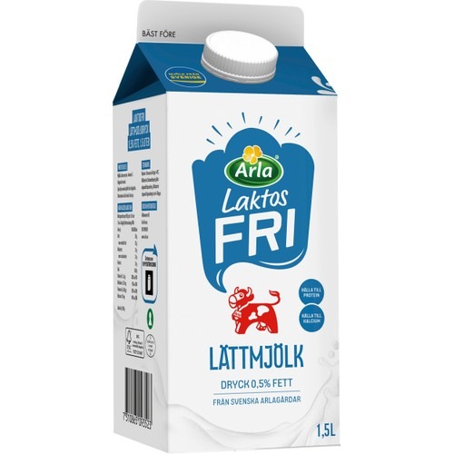 Arla Laktosfri Mellanmjölk 1.5L