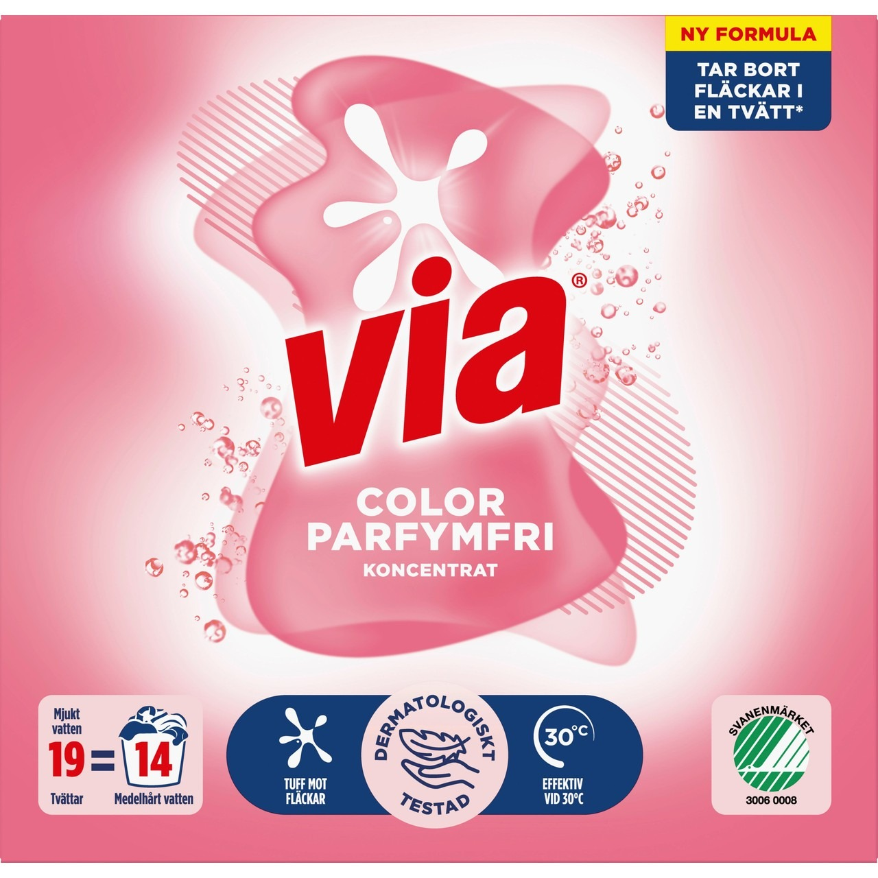 Via Color Parfymfri – Tvättmedel